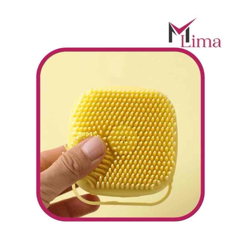 Esponja de Silicone para Banho Massageador Dispensador gel banho - Photo 2