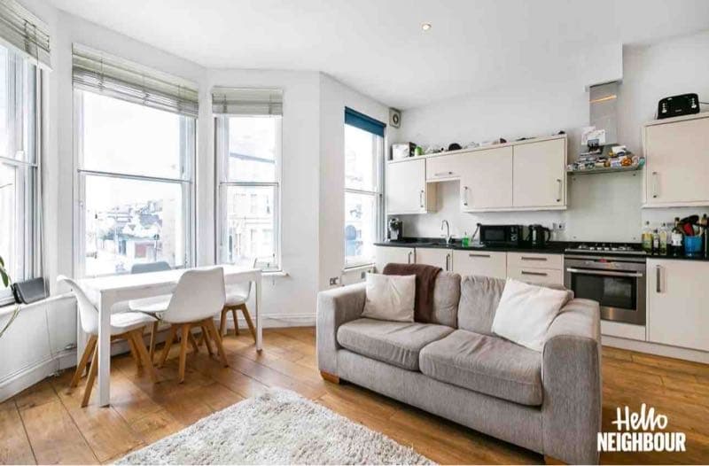 2 bed flat to rent Battersea Rise, London SW11 - Photo 2